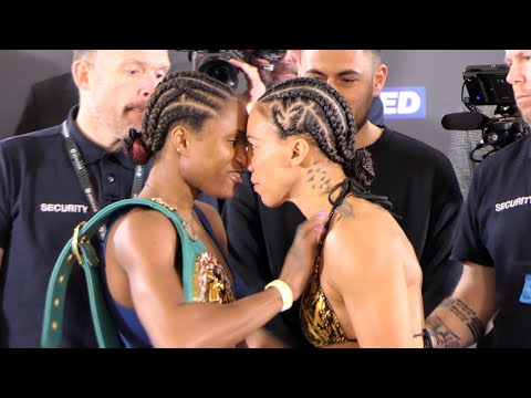 HEATED! Caroline Dubois vs Jessica Camara • ft Simpson-Woodall • WEIGH IN | BOXXER