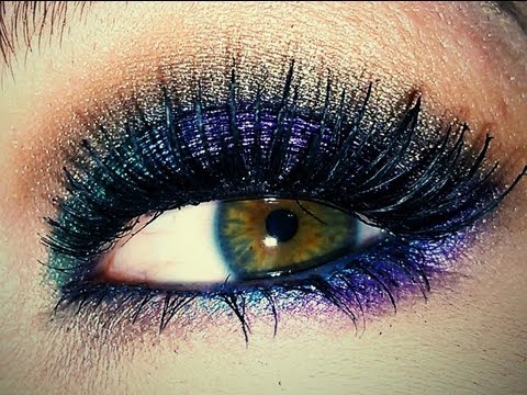 Peacock Fantasy ♥ Eyes Tutorial - UCcZ2nCUn7vSlMfY5PoH982Q