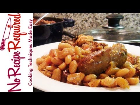 French Cassoulet - NoRecipeRequired.com - UC2Kqui8VRpm1uMKl7QQGX2w