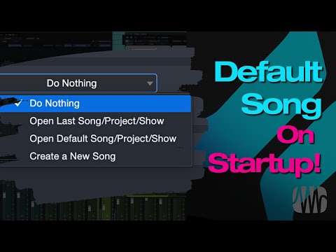 How to set a Default Song