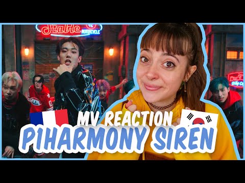 Vidéo MV REACTION - P1HARMONY SIREN (FRENCH)