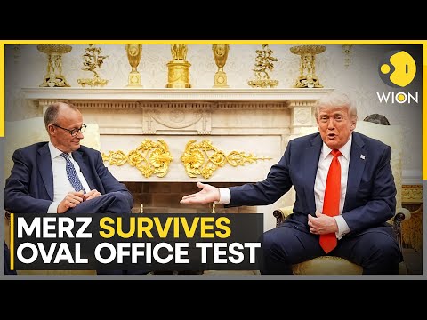 Germany Chancellor Merz Avoids Zelensky's Fate In Oval Office, Calls Meeting With Trump Good | WION