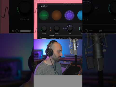 Soft vs Hard Clipping with the KNOCK Plugin 🥁🔥 #shorts