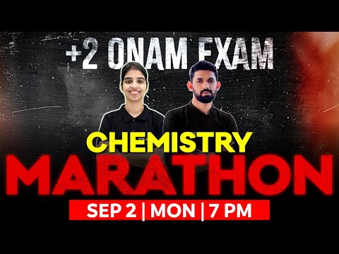 Plus Two Chemistry  Onam Exam | Chemistry Marathon | Exam Winner +2