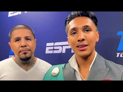 Emiliano Vargas WELCOMES Teofimo Lopez fight after DEVASTATING 1st round KO of Espinoza!