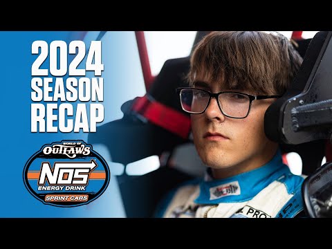 Landon Crawley | 2024 World of Outlaws NOS Energy Drink Sprint Car Season Recap - dirt track racing video image