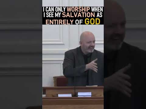 I Can Only Worship When I See My Salvation As Entirely Of God - Pastor Patrick Hines Sermon #shorts