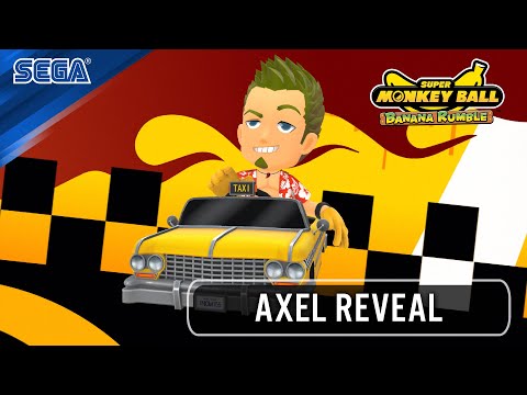 Super Monkey Ball Banana Rumble -  Axel Reveal Trailer