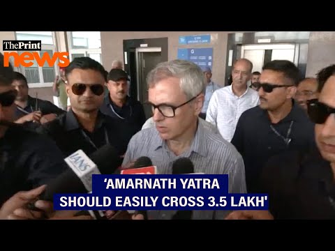 'Amarnath Yatra may cross 3.5 lakh despite Pahalgam attack,' says Omar Abdullah