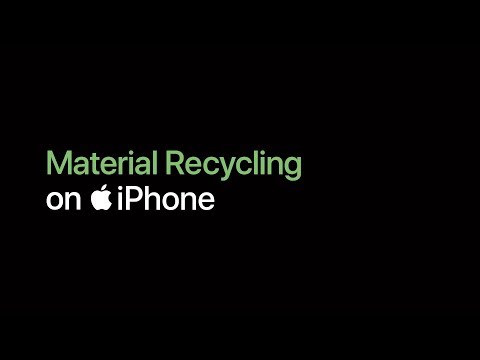 iPhone — Material Recycling — Apple