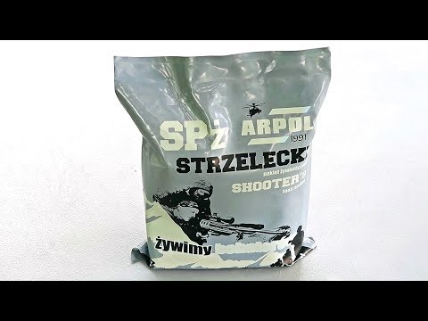 Tasting Polish Sniper Military MRE (Meal Ready to Eat) - UCkDbLiXbx6CIRZuyW9sZK1g