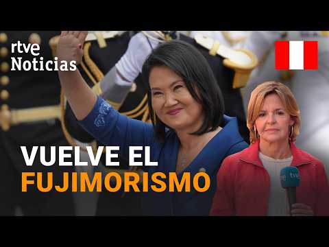 Keiko Fujimori promete un Perú "seguro próspero y unido" en su toma de posesión | RTVE Noticias