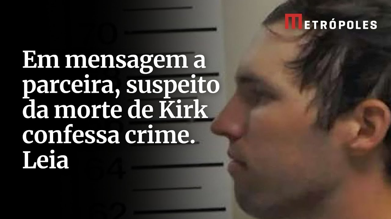 Em mensagem a parceira suspeito da morte de Kirk confessa crime Leia