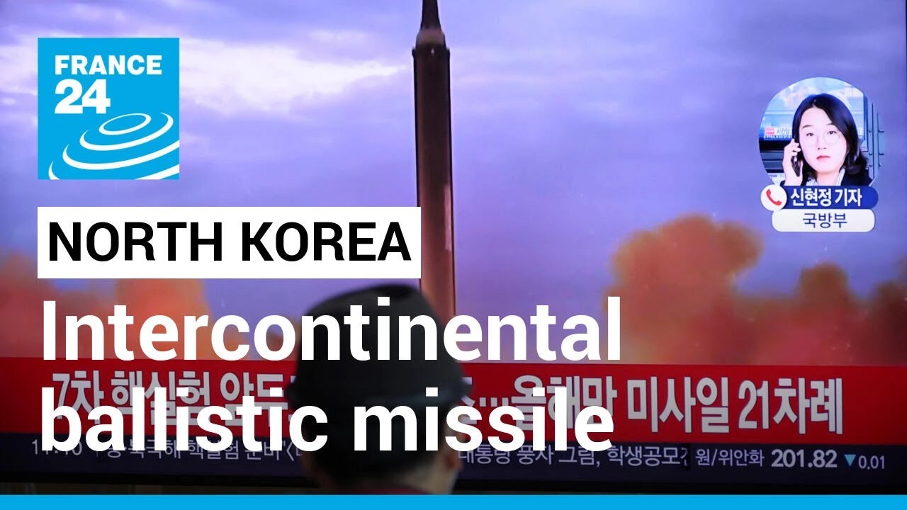 North Korea test-fires ballistic missile with range to strike US mainland • FRANCE 24 English