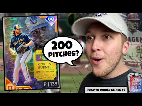 i forced my BEST PITCHER to throw THE ENTIRE GAME.. Road to World Series #7 (MLB The Show 21)