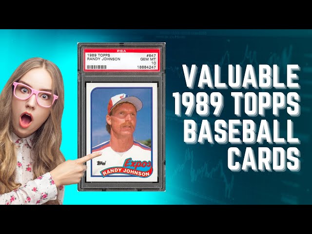 Valuable Baseball Cards from 1989