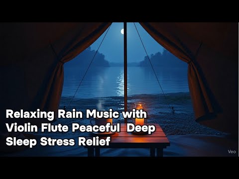 Relaxing Rain Music with Violin Flute Peaceful Eps104