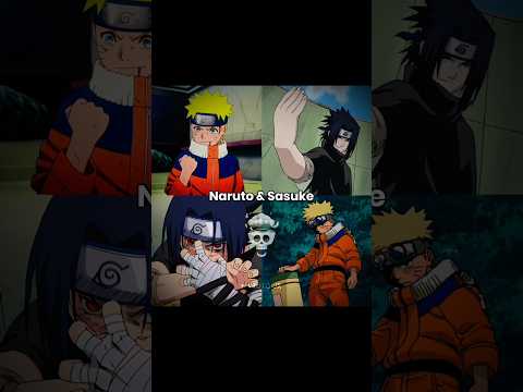 Naruto & Sasuke 💀  #naruto #anime #narutoshippuden #animeshorts #sasuke #shorts #animeshorts