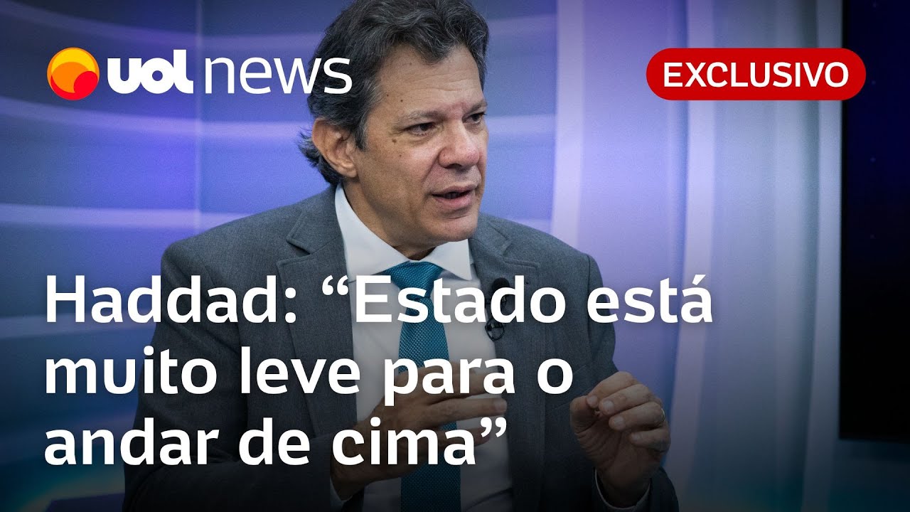 Haddad rebate sobre reforma do Imposto de Renda Quem mais reclama do Estado é quem menos paga