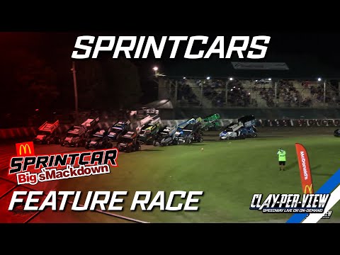 Sprintcars | Big S'Mac'kdown- Lismore - 16th Nov 2024 | Clay-Per-View - dirt track racing video image