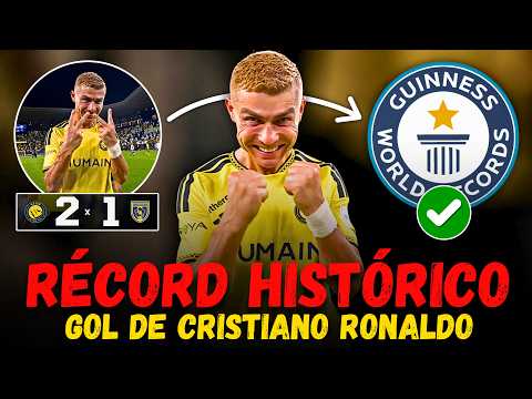 ⚽️✅️ GOL HISTÓRICO y RÉCORD MUNDIAL de CRISTIANO RONALDO | Al <strong>Nassr</strong> 2-1 <strong>vs</strong> Al Taawoun (2026)