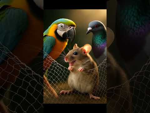 चूहा और तोता कबूतर के स्टोरी #shorts #viral #shortvideo #trending #love #viralvideo