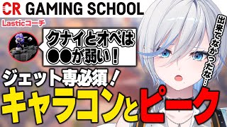 【CRGS コーチング】ジェット専の絶対やるべき動きについて【サンセット編 ：Lasticコーチ】#valorant