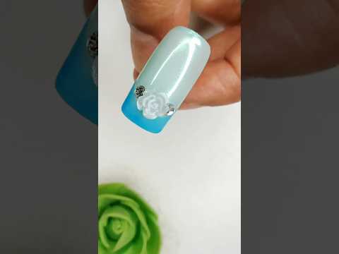 "When your nails shine bright even in the dark 🌙💙 #naildesign #GlowNails #NailArtDesigns #nails