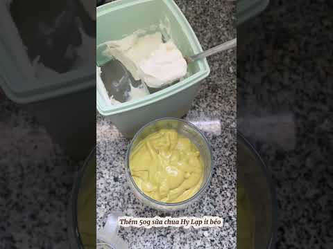 Kem bơ phiên bản healthy💓 #food #dailyvlog #cooking #diet #kembo #kembohealthy #giamcan