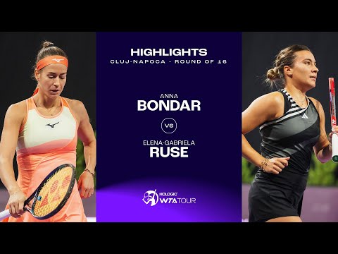 Anna Bondar vs. Elena-Gabriela Ruse | 2023 Cluj-Napoca Round of 16 | WTA Match Highlights