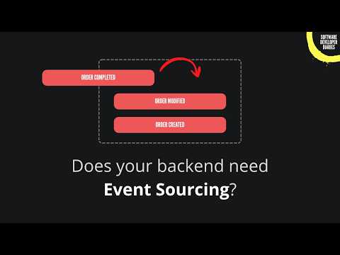 The last explanation on Event Sourcing you'll ever need