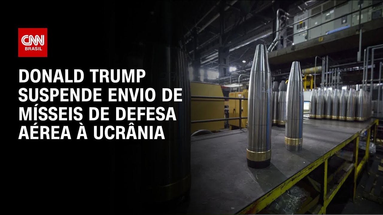 EUA suspendem envio de mísseis de defesa aérea para a Ucrânia | LIVE CNN