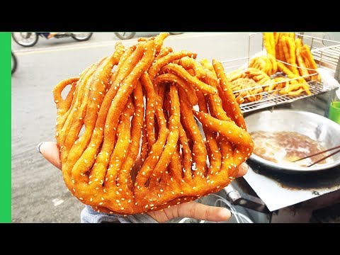 Octopus Hand Strange Donuts ( Bánh Bạch Tuộc) - Vietnam Cheap Street Food