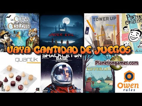 Compras y llegadas a la ludoteca Junio | Owen Rules