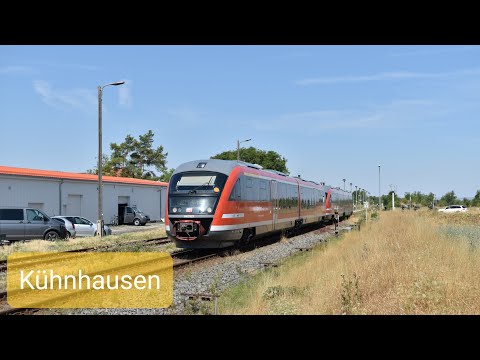 4K | Treinen in Kühnhausen - Compilatie - 24 Juli 2022