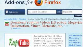 musica da youtube componenti aggiuntivi firefox scaricare