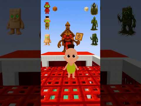 Italian Brainrot Vs Squid Game Sky Jump Pt. 15💥🤎 #shortsvideo #minecraftmemes #brainrot