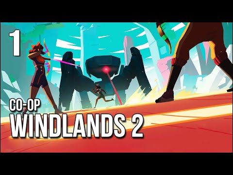 Windlands 2 Co-Op | Part 1 | Grappling Hooks & Giant Bosses!