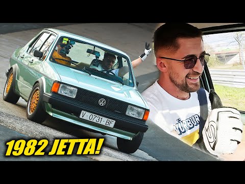 Pushing (& Breaking) 1982 VW Jetta! // Nürburgring