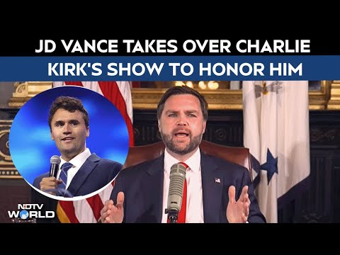 Charlie Kirk Show | Kirk Was Critical Part Of Getting Trump Elected: JD Vance Hosts Kirk's Show