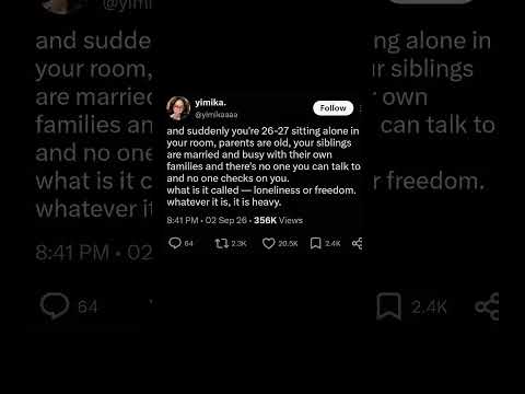 when freedom starts feeling lonely | Subscribe for more #motivation 😊👍