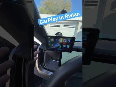 I added CarPlay to my Rivian!