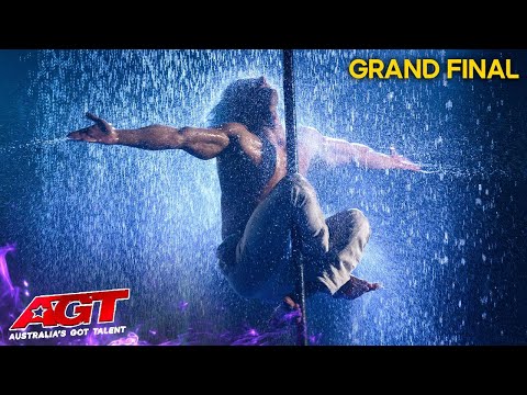 Aerialist Oleg’s ode to Ukraine during the Grand Final | Australia's Got Talent 2022