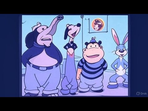 رسوم متحركة كلاسيكية | Classic Cartoon: Funny Animal Adventures (1930s)