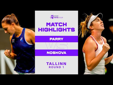 Diane Parry vs. Linda Noskova | 2022 Tallinn Round 1 | WTA Match Highlights