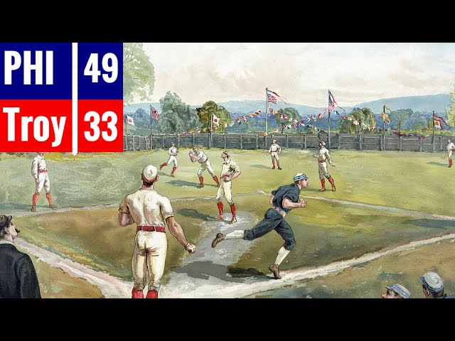What Was The Highest Score In Baseball History?
