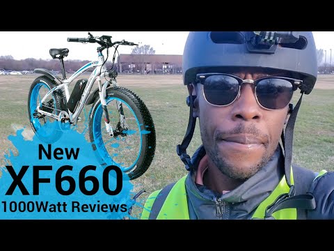 Electric Bike Review I New 1000Watt 48V  13ah Fat Tire Electric BikeI Cyrusher XF660