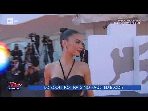 Lo scontro tra Gino Paoli ed Elodie che infiamma il web - La vita in diretta 18/12/2023