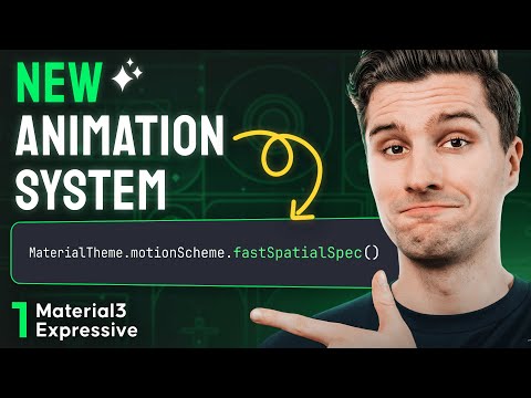 The NEW Material3 Expressive Motion Physics Animation System