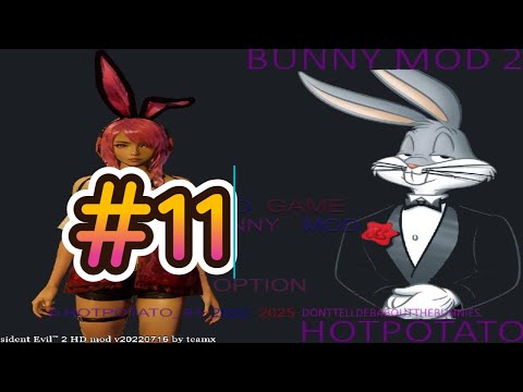 【旧バイオ2改造】恐怖のウサギが帰って来た!「Bunny mod 2」に挑む!#11